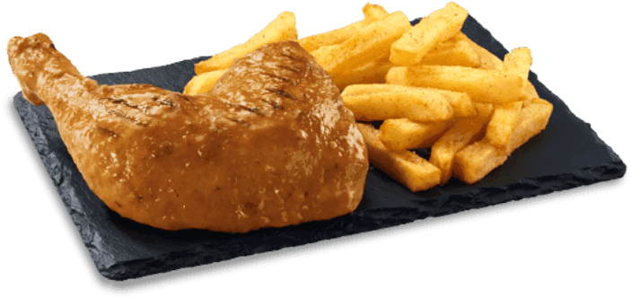 Quarter Chicken and Chips
