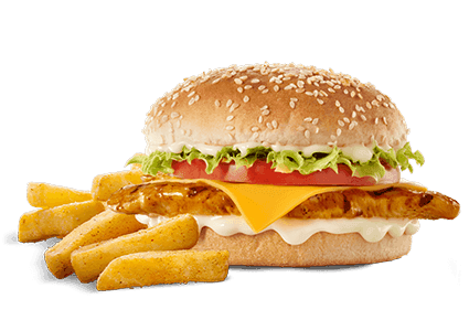 Chicken Cheese Burger